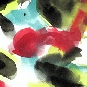 ohne titel, 2023, aquarell auf papier, 50x65 cm, copyright vg bildkunst + axel hptner